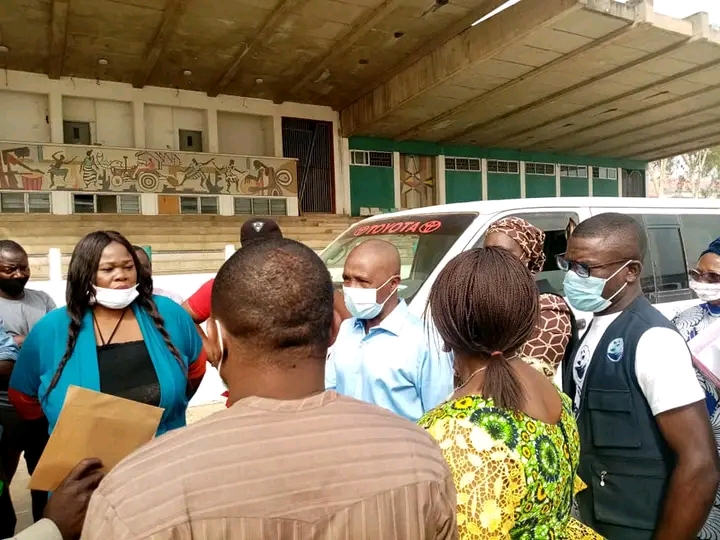 BSiN HANDS OVER THE RESCUED VICTIMS OF HUMAN TRAFFICKING TO BENUE STATE GOVERNMENT